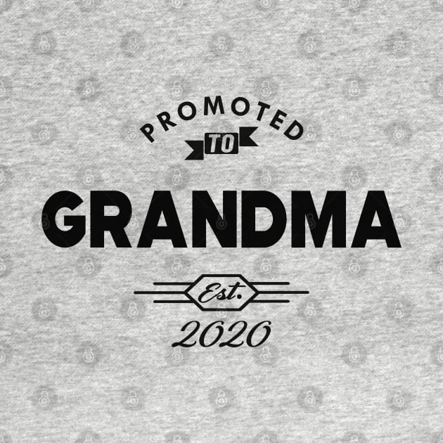 New grandma - Promoted to grandma est. 2020 by KC Happy Shop